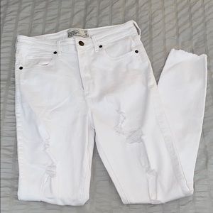 Abercrombie & Fitch Super Skinny High Rise Jeans